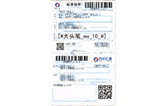 百世匯通No.2熱敏電子面單模板