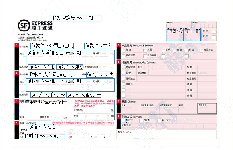 順豐速運201408打印模板